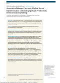 Cover page: Association Between Electronic Medical Record Implementation and Otolaryngologist Productivity in the Ambulatory Setting