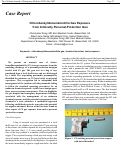 Cover page: Chlorobenzylidenemalonitrile Gas Exposure from A Novelty Personal-Protection Gun