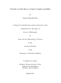 Cover page: Towards a model theory of almost complex manifolds