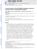 Cover page: Structural analysis of the EGFR/HER3 heterodimer reveals the molecular basis for activating HER3 mutations