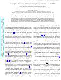 Cover page: Probing the Geometry of Warped String Compactifications at the LHC