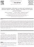 Cover page: Spatial normalization, bulk motion correction and coregistration for functional magnetic resonance imaging of the human cervical spinal cord and brainstem