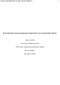 Cover page of Racial disparities in pain management: Exploring the causes and potential solutions