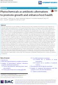 Cover page: Phytochemicals as antibiotic alternatives to promote growth and enhance host health