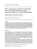 Cover page: Direct commissural connections to the basket cells of the hippocampal dentate gyrus: anatomical evidence for feed-forward inhibition