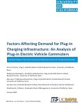Cover page: Factors Affecting Demand for Plug-in Charging Infrastructure: An Analysis of Plug-in Electric Vehicle Commuters