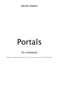 Cover page: Portals