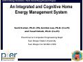 Cover page: An Integrated &amp; Cognitive Home Energy Management System