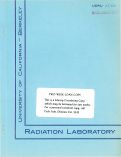 Cover page: THE PATH OF CARBON IN PHOTOSYNTHESIS XII: SOME TEMPERATURE EFFECTS