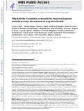 Cover page: FDA/Arthritis Foundation osteoarthritis drug development workshop recap: Assessment of long-term benefit