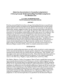 Cover page: Selective Associations in Causality Judgements II: A Strong Causal Relationshop May Facilitate Judgements of a Weaker One