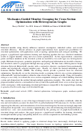 Cover page of Mechanics-Guided Member Grouping for Cross-Section Optimization with Heterogeneous Graphs