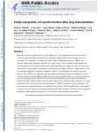 Cover page: Frailty and genetic risk predict fracture after lung transplantation.