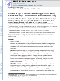 Cover page: Variation in type of adjuvant chemotherapy received among patients with stage I breast cancer: A multi‐institutional study