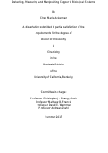 Cover page: Detecting, Measuring and Manipulating Copper in Biological Systems