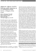 Cover page: Adjunctive valproic acid for delirium and/or agitation on a consultation-liaison service: A report of six cases