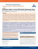 Cover page: Physiologic Insights from the COPD Genetic Epidemiology Study.