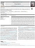 Cover page of Estimating the impact of tariff-driven behind-the-meter storage operation on distribution grid investments