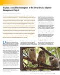 Cover page of UC plays a crucial facilitating role in the Sierra Nevada Adaptive Management Project