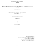 Cover page: Skin Color Stratification and the Family: Sibling Differences and the Consequences for Inequality