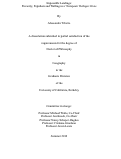 Cover page: Impossible Landings: Precarity, Populism and Walling in a ‘European’ Refugee Crisis