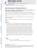 Cover page: Optical development in the zebrafish eye lens.