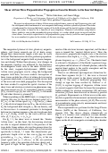 Cover page: Shear Alfven wave perpendicular propagation from the kinetic to the inertial regime