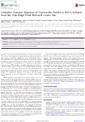 Cover page: Complete Genome Sequence of Cupriavidus basilensis 4G11, Isolated from the Oak Ridge Field Research Center Site