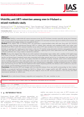 Cover page: Mobility and ART retention among men in Malawi: a mixed-methods study