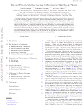 Cover page: Bias and priors in machine learning calibrations for high energy physics