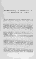 Cover page: El sensualismo y ''la otra realidad" en ''El perseguidor" de Cortázar