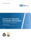 Cover page: Lessons for Upgrading Los Angeles’ Slow Streets: A Feasibility Study for Making the L.A. Slow Streets Program Permanent in a Post-COVID City