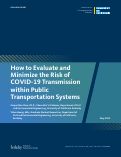 Cover page: How to Evaluate and Minimize the Risk of COVID-19 Transmission within Public Transportation Systems