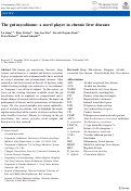 Cover page: The gut mycobiome: a novel player in chronic liver diseases