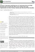 Cover page: Diverse Genotypes and Species of Cryptosporidium in Wild Rodent Species from the West Coast of the USA and Implications for Raw Produce Safety and Microbial Water Quality.