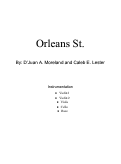 Cover page: Orleans St.