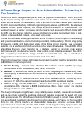 Cover page of A France–Kenya Compact for Green Industrialization: Co-Investing in Two Transitions