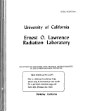 Cover page: REACTION OF CHLORINE AND URANIUM TETRACHLORIDE IN THE FUSED LiCl-KCl EUTECTIC