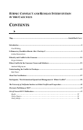 Cover page: Policy Paper 16: Ethnic Conflict and Russian Intervention in the Caucasus