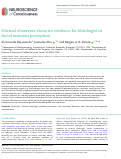 Cover page: Normal observers show no evidence for blindsight in facial emotion perception.