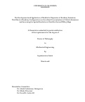 Cover page: The Development and Application of Models for Dispersion of Roadway Emissions: The Effects of Roadway Configurations on Near Road Concentrations of Vehicle Emissions and Increasing the Spatial Resolution of Satellite-Derived PM2.5 Maps