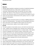 Cover page: Hospital and Health System-Level Interventions to Improve Care for Limited English Proficiency Patients: A Systematic Review.