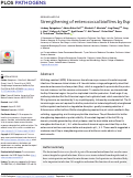 Cover page: Strengthening of enterococcal biofilms by Esp