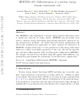 Cover page of HFBTHO-AD: Differentiation of a nuclear energy density functional code
