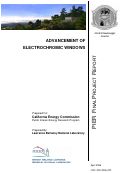 Cover page: Advancement of Electrochromic Windows
