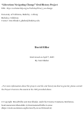Cover page of D Eifler 7-April-2025