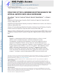 Cover page: Structure of the D2 dopamine receptor bound to the atypical antipsychotic drug risperidone