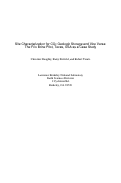 Cover page: Site Characterization for CO2 Geologic Storage and Vice Versa: The Frio Brine Pilot. Yrcsd. ziDS as a Case Study