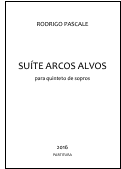 Cover page: Suíte Arcos Alvos