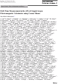 Cover page: Drift Time Measurement in the ATLAS Liquid Argon Electromagnetic Calorimeter using Cosmic Muons